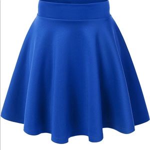 Stretchy Flared Skater Skirt